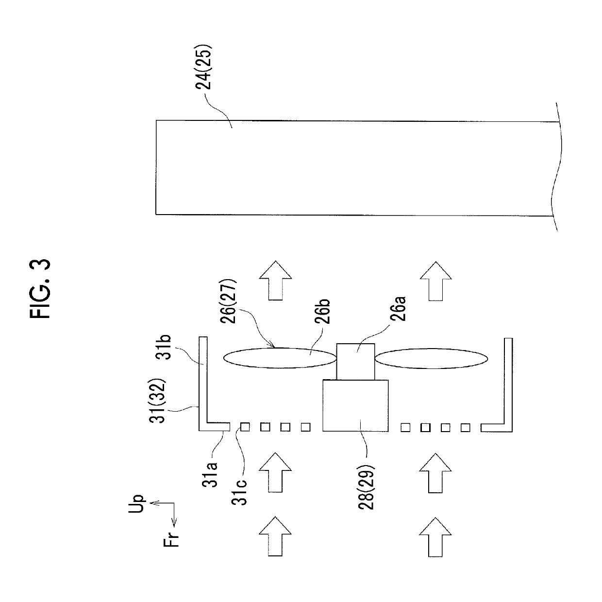 Cooling device for vehicle