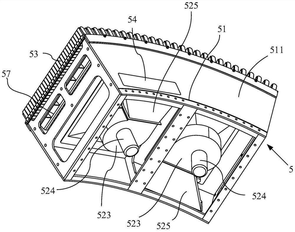 Stator segments, stator components and cooling systems for stator components