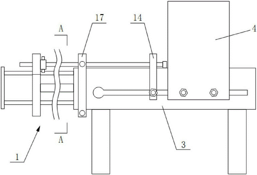 Novel stable and automatic drilling device for board side wall