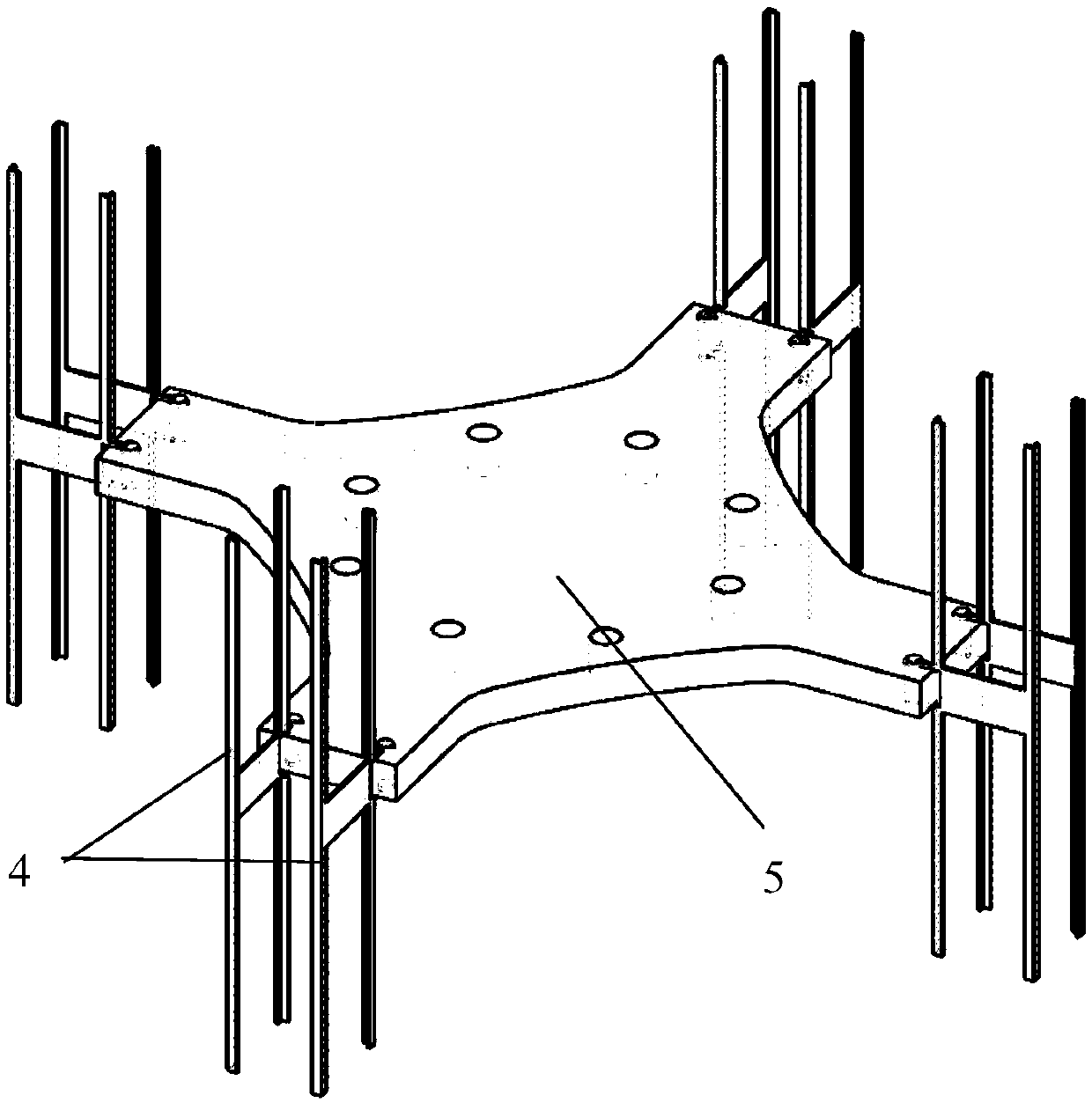 Elastic wave vibration isolator with adjustable band gap based on liquid virtual masseffect and vibration isolation method