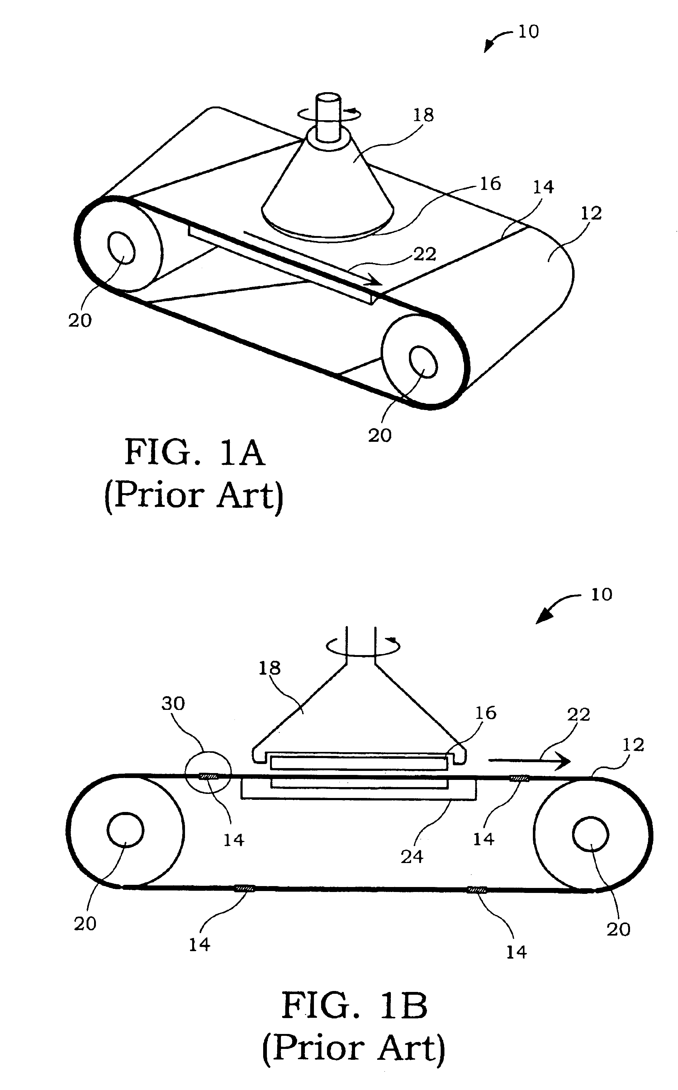 Methods for making reinforced wafer polishing pads and apparatuses implementing the same