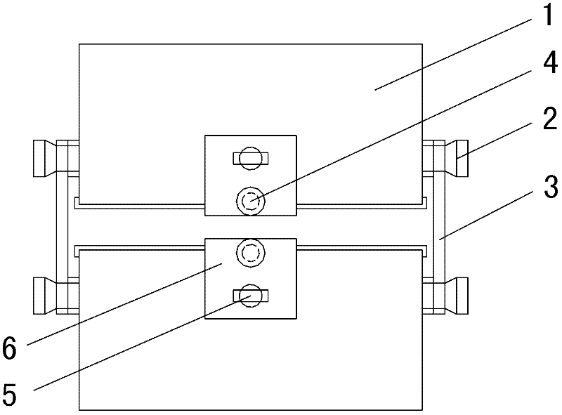 Portable rock mass structural plane direct shear test apparatus for field and indoor use