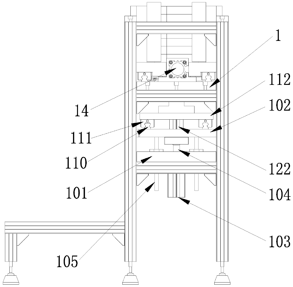 Automatic workpiece feeding mechanism