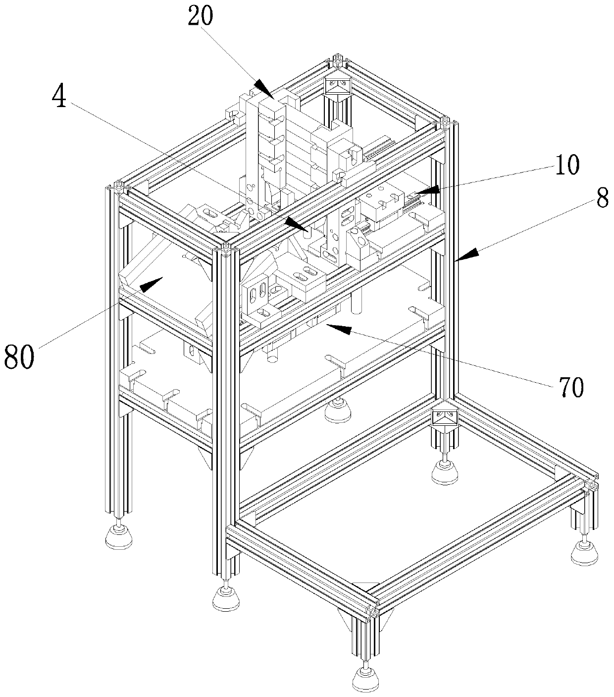 Automatic workpiece feeding mechanism