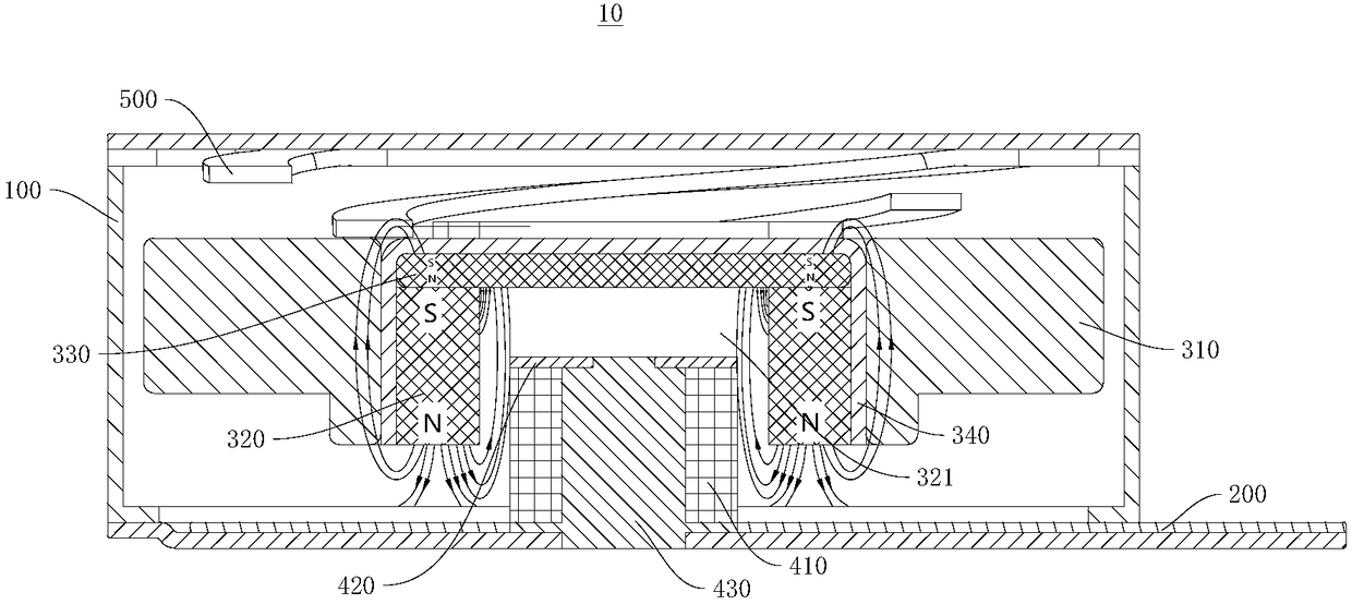 Linear vibration motor and vibration device