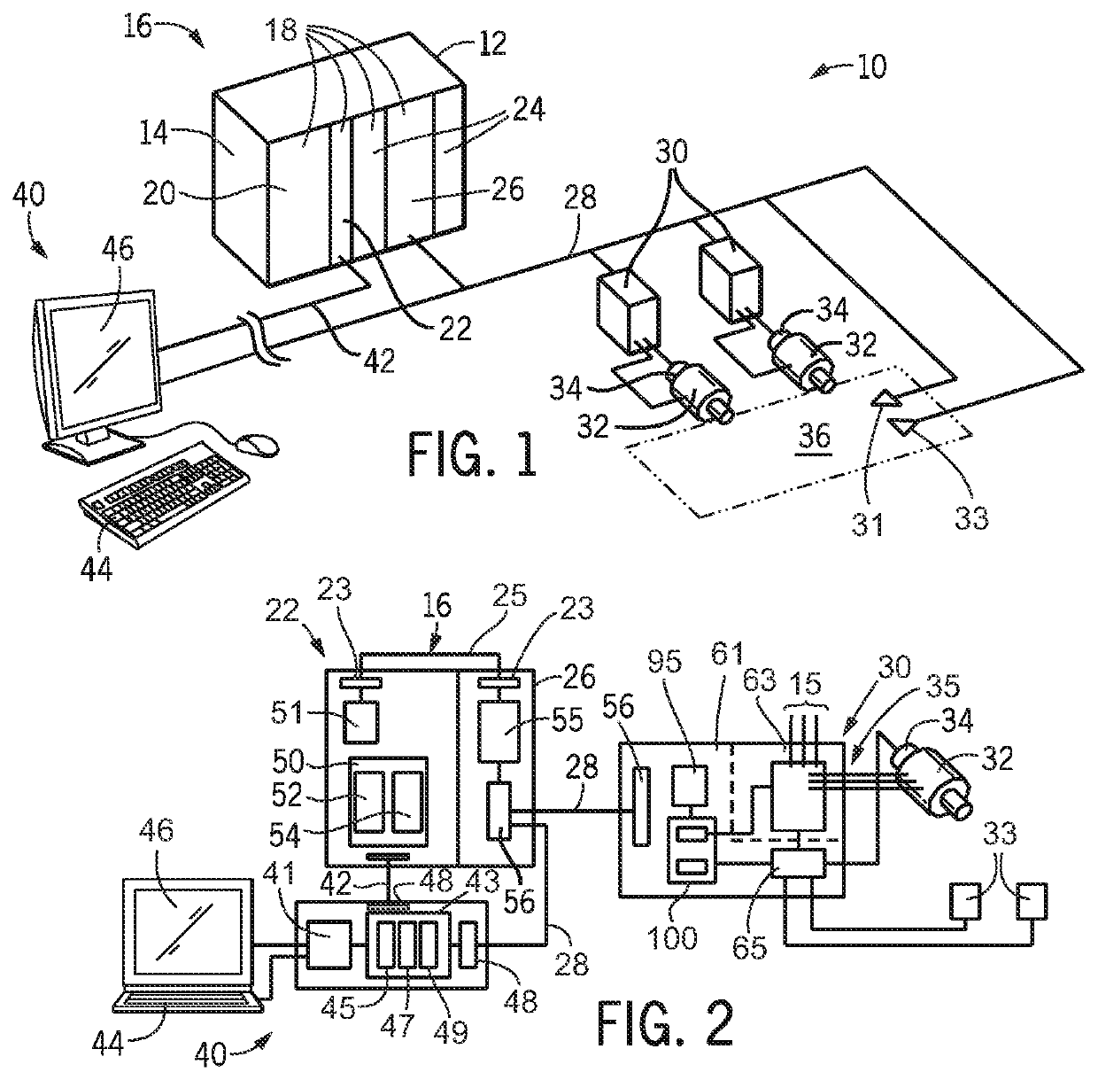 Method and apparatus for online simulation of complex motion systems