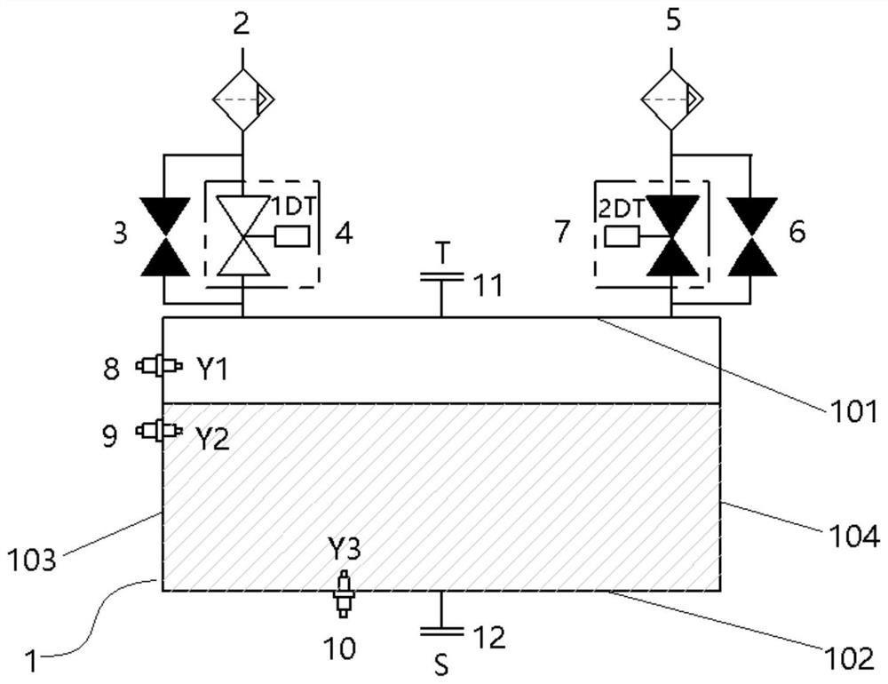 Open type turnover oil tank and working method thereof