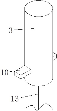 Vibration detector capable of adjusting length of detection head