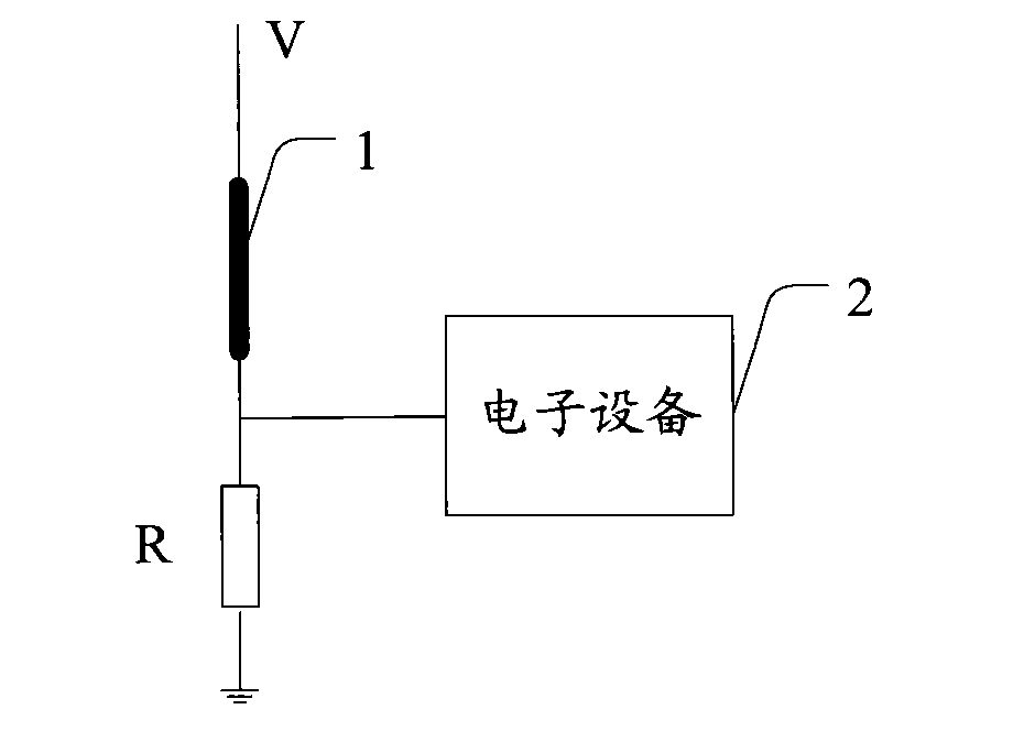 Method for detecting corrosiveness of electronic-equipment application environment, and corresponding electronic equipment