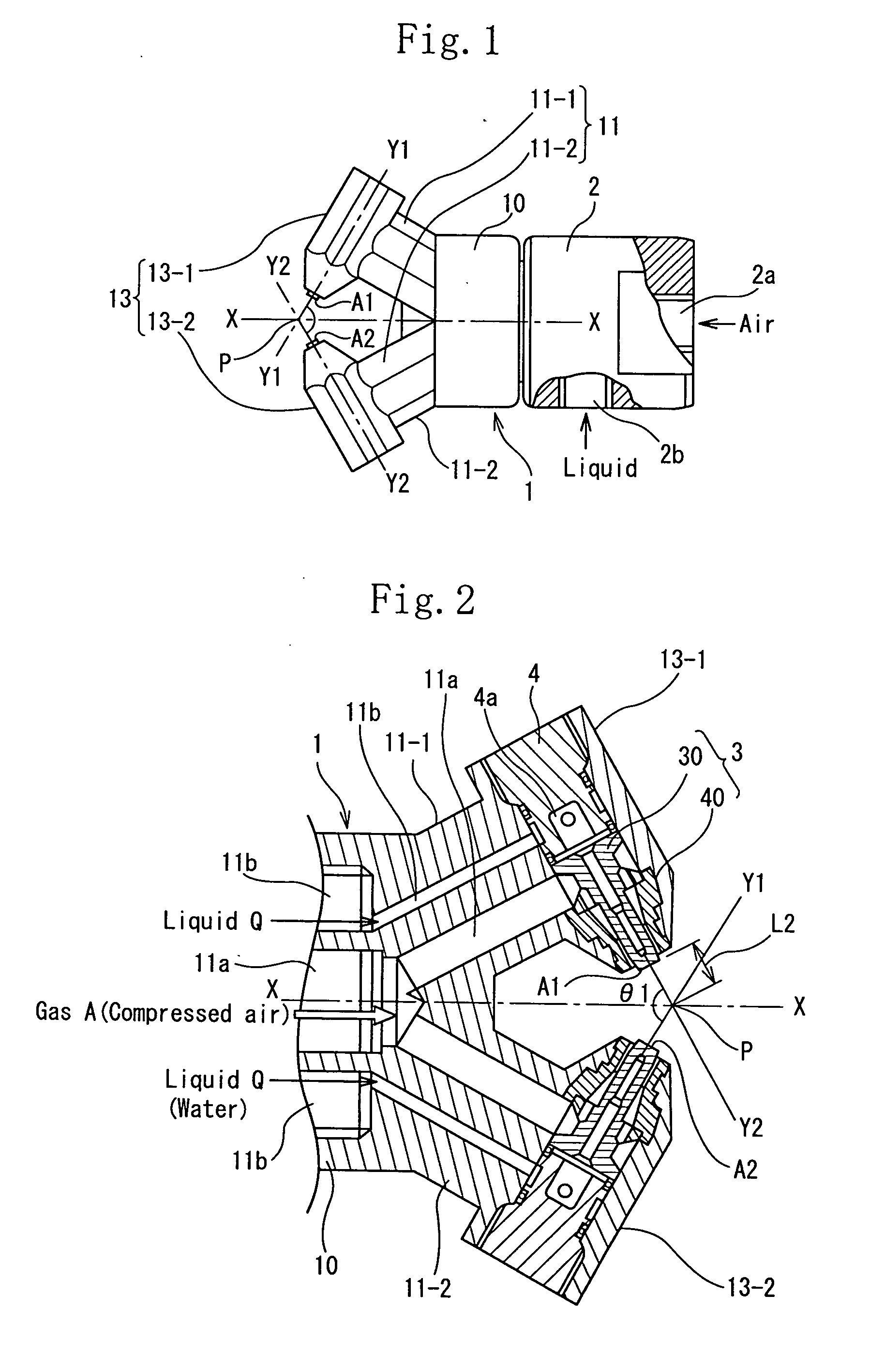 Ultra-fine spray-jetting nozzle