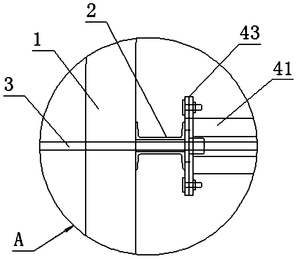 Active supporting structure capable of compensating compression settling and method of active supporting structure