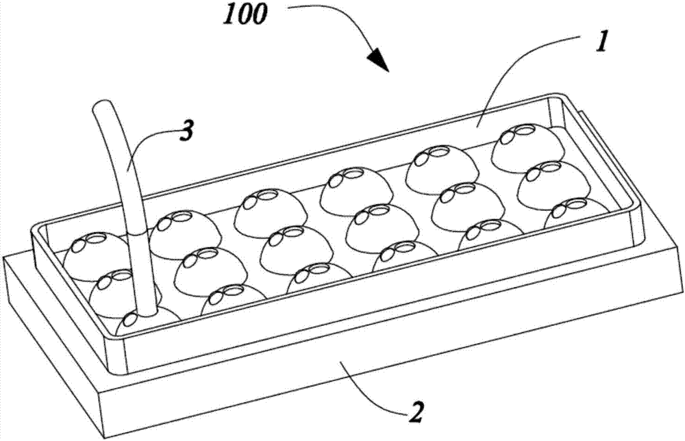 Ice making mold and ice making method thereof