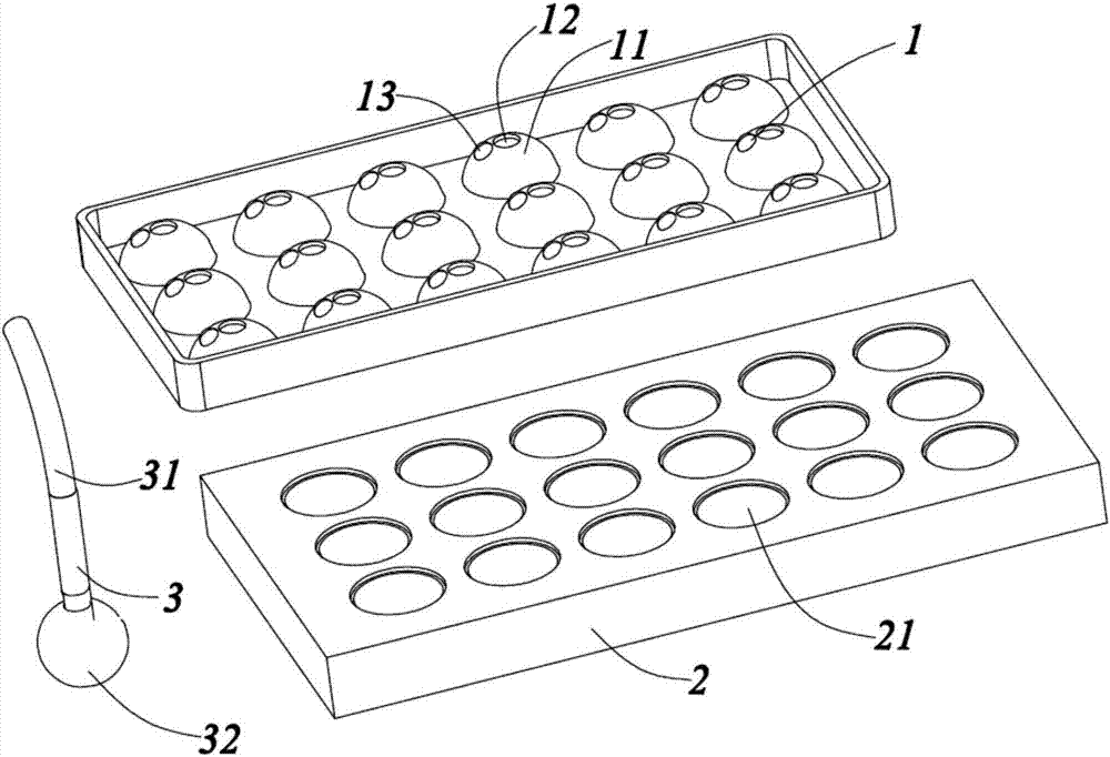 Ice making mold and ice making method thereof