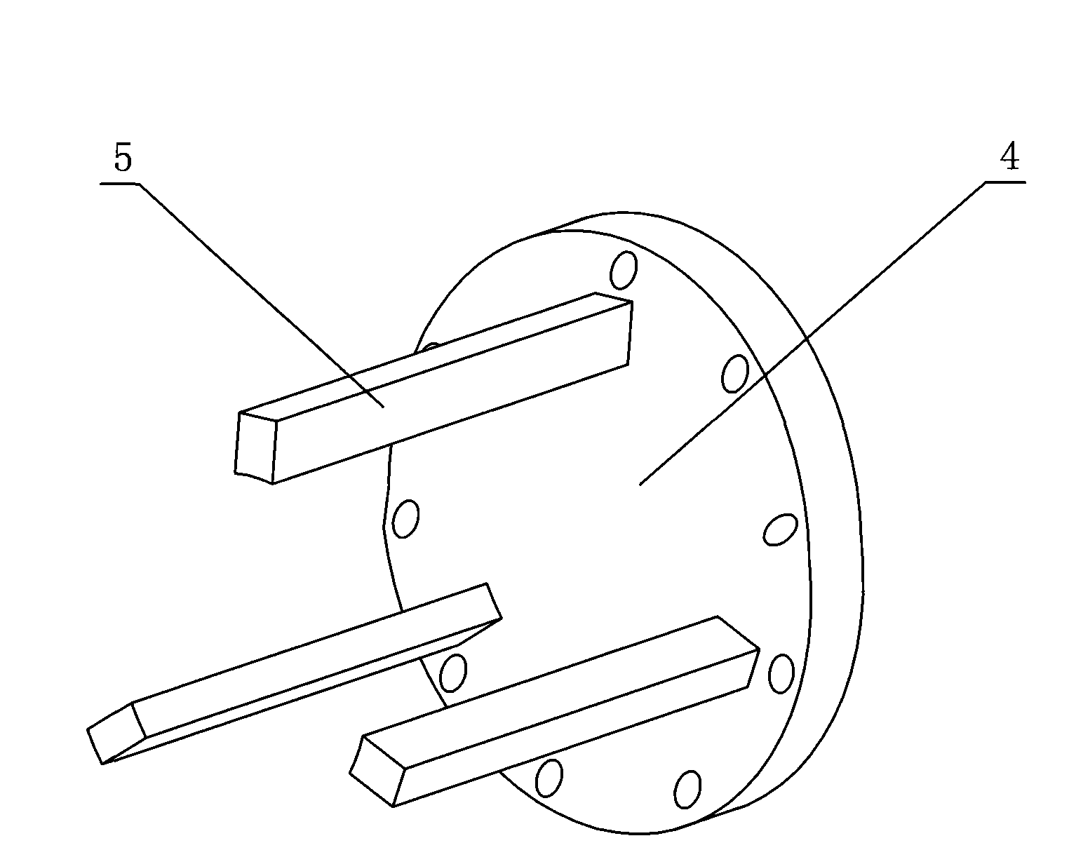 Construction method for connecting part of PHC tubular piles