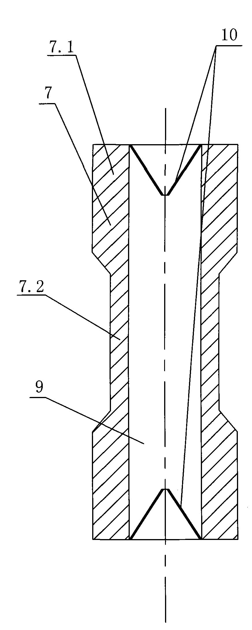 Construction method for connecting part of PHC tubular piles