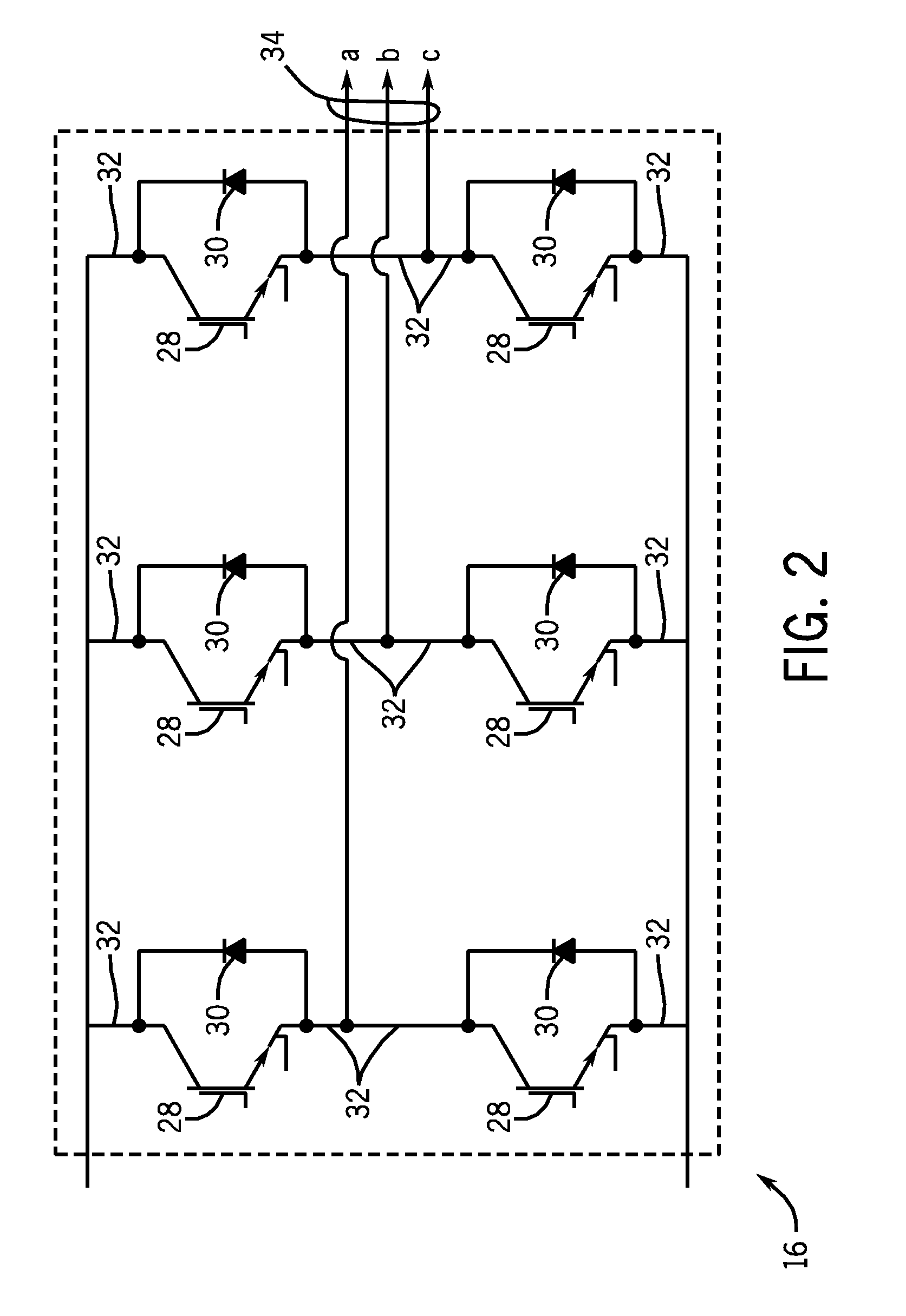 Power module life estimation fatigue function