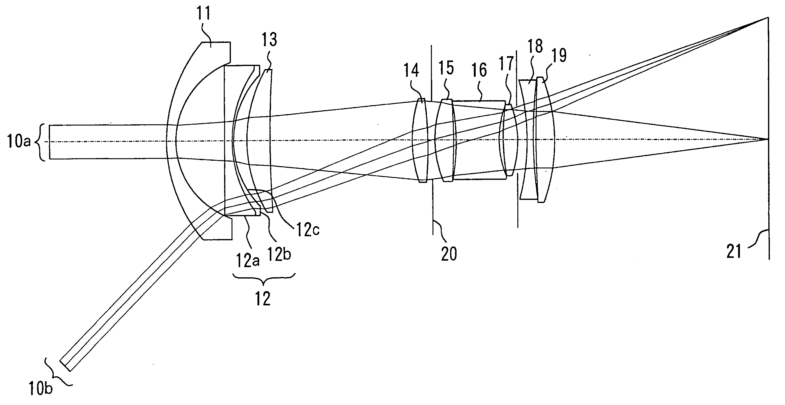 Optical element having minute periodic structure