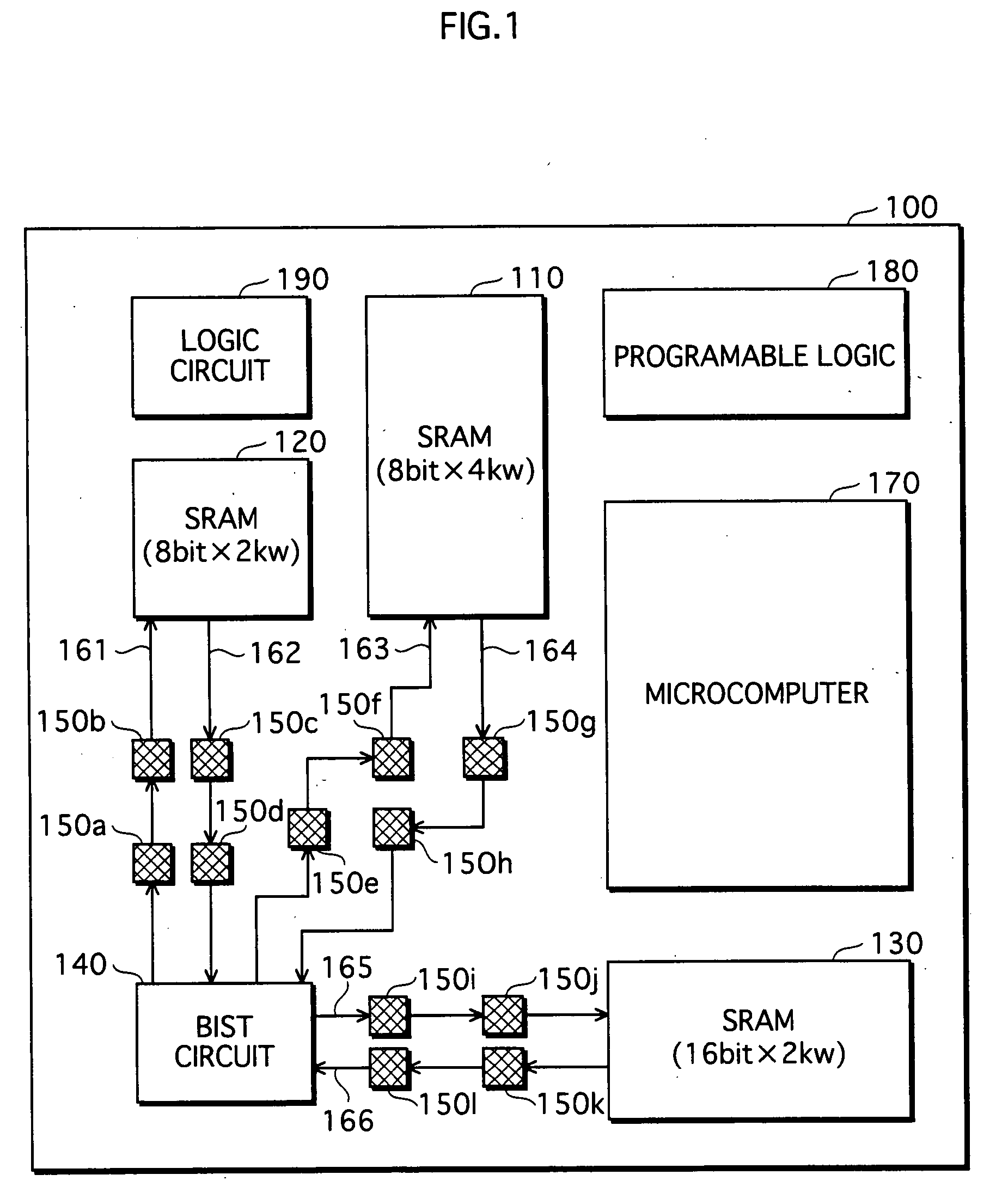 Semiconductor integrated circuit and bist circuit design method