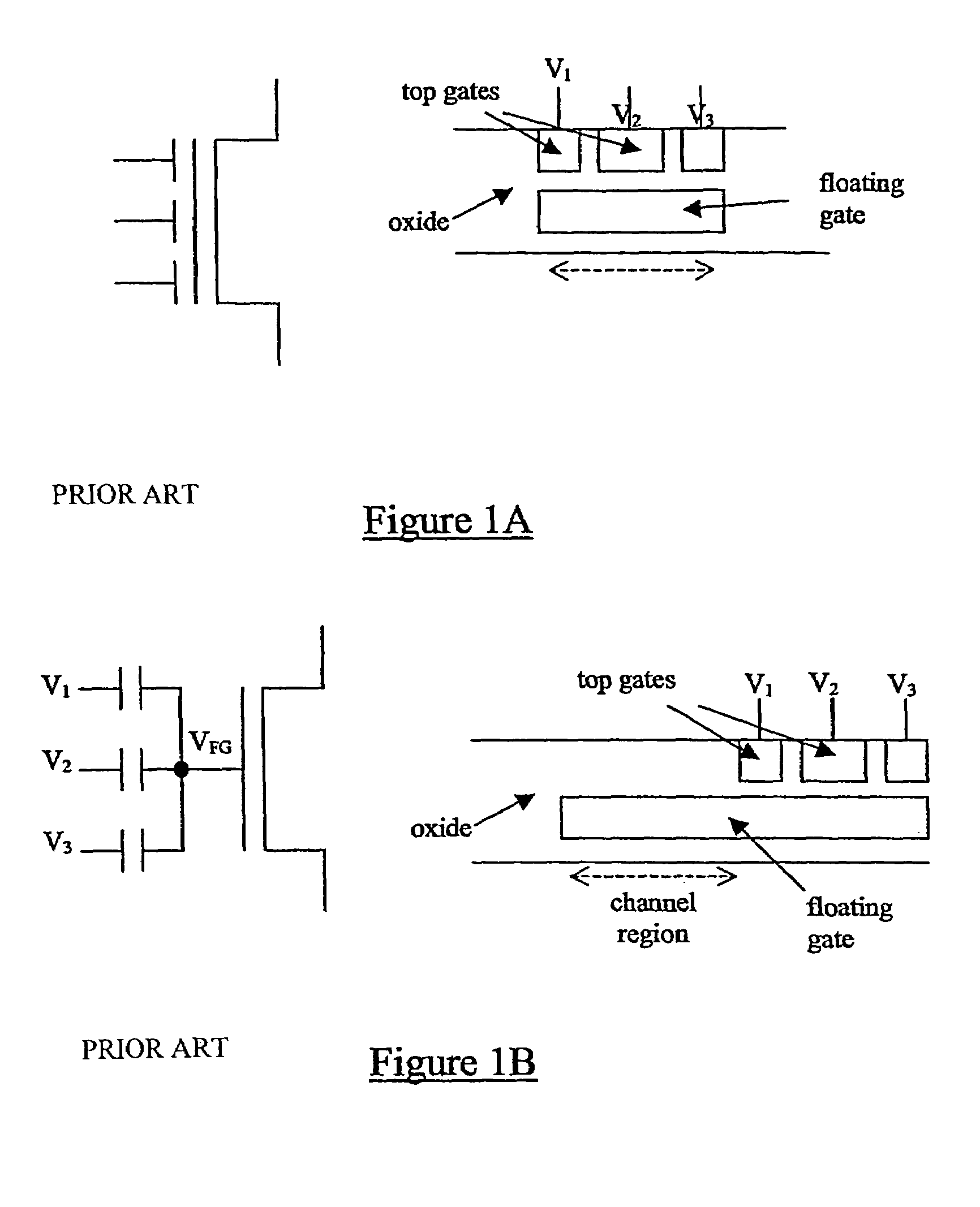 Floating gate transistors