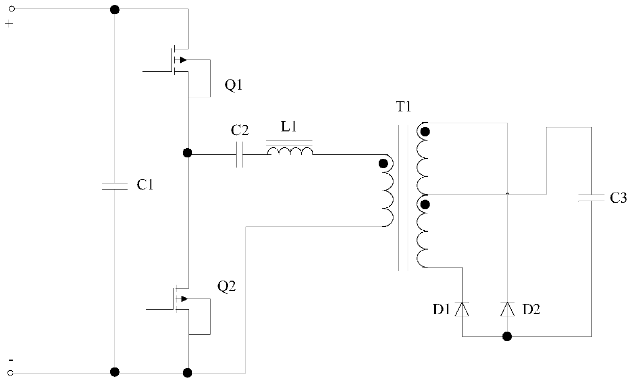 Voltage conversion circuit of integrated vehicle-mounted charger