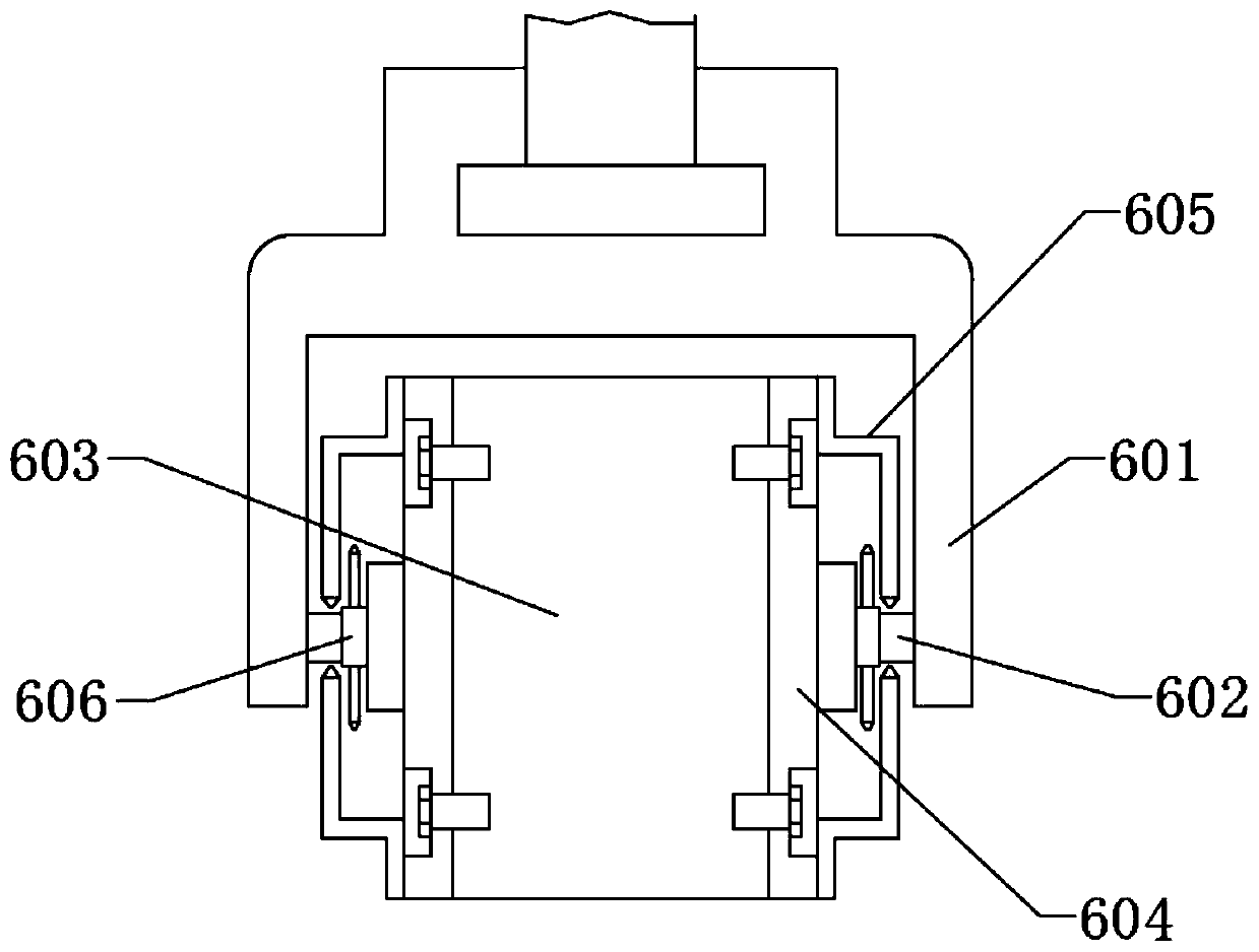 Scaffold integral movement type platform