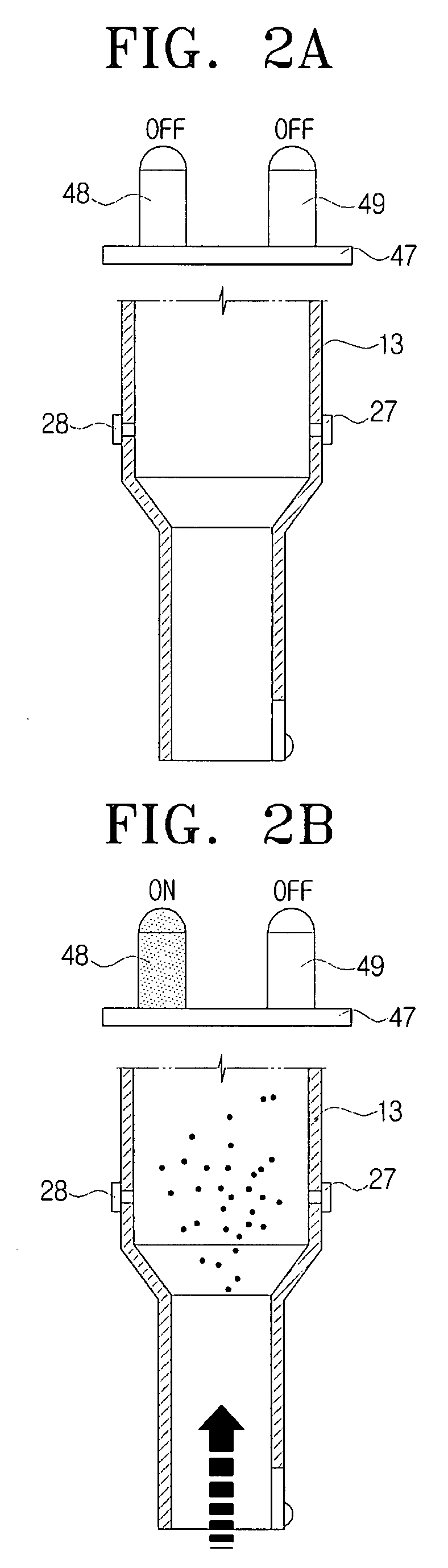 Dust sensing unit for use in vacuum cleaner