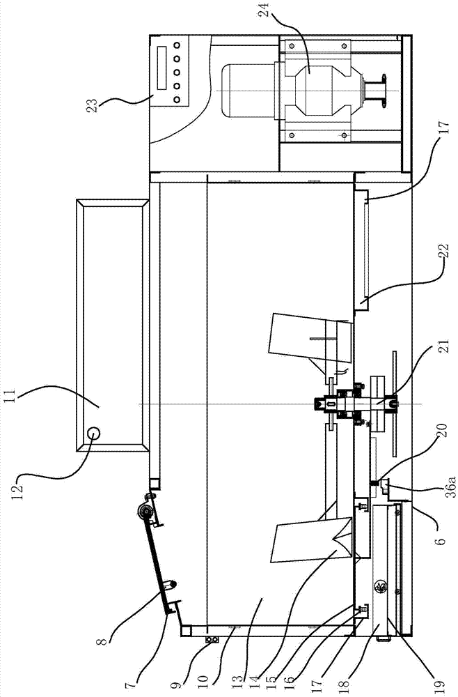 Garbage sorting treatment system and using method thereof