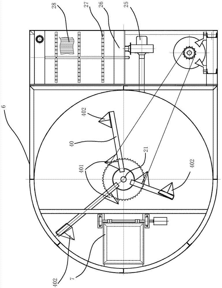 Garbage sorting treatment system and using method thereof