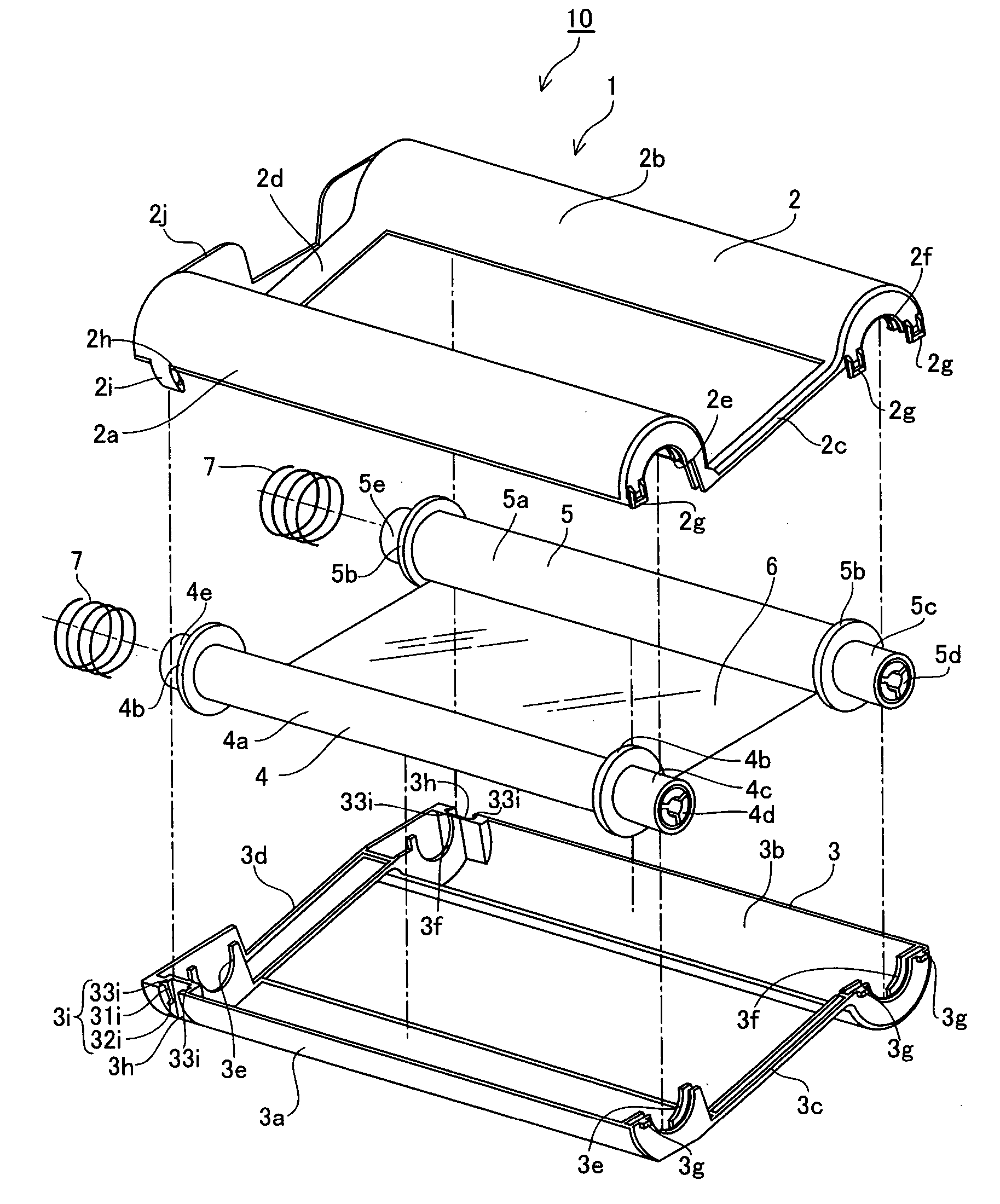 Ink sheet cartridge