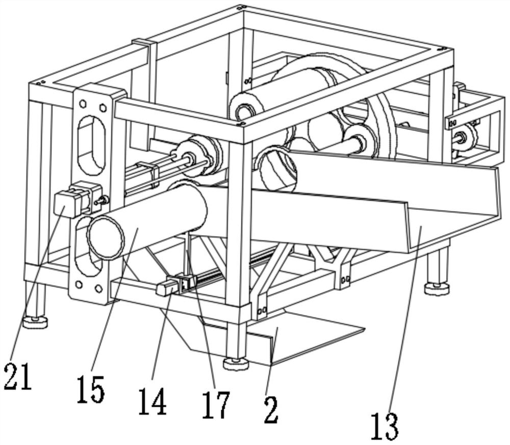 Roller clamping and positioning device for multifunctional web press