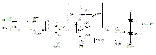 Slave controller based on active module in active hybrid filter device