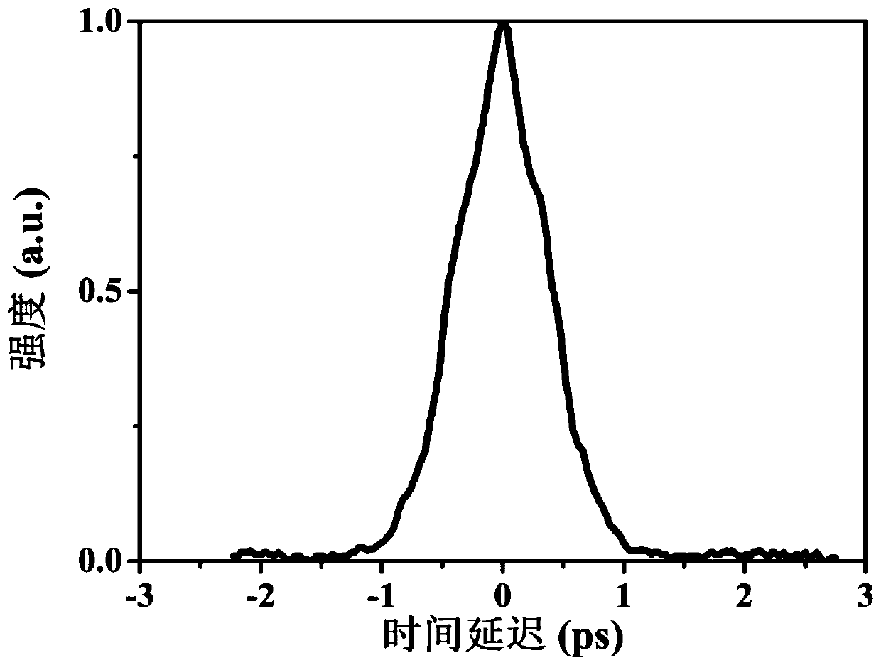 Fiber femtosecond laser generating device and method based on triangular pulse passive forming