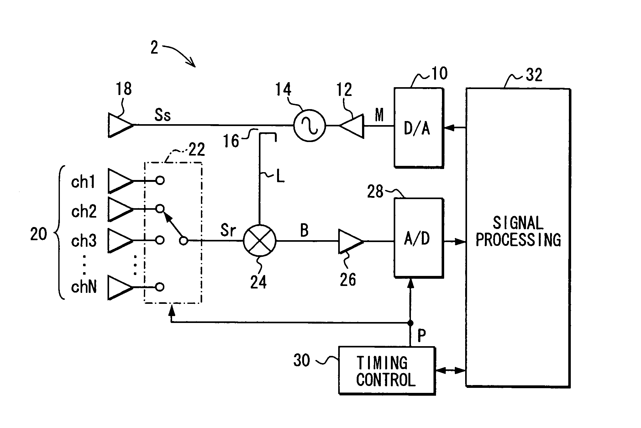 Interference determination method and FMCW radar using the same