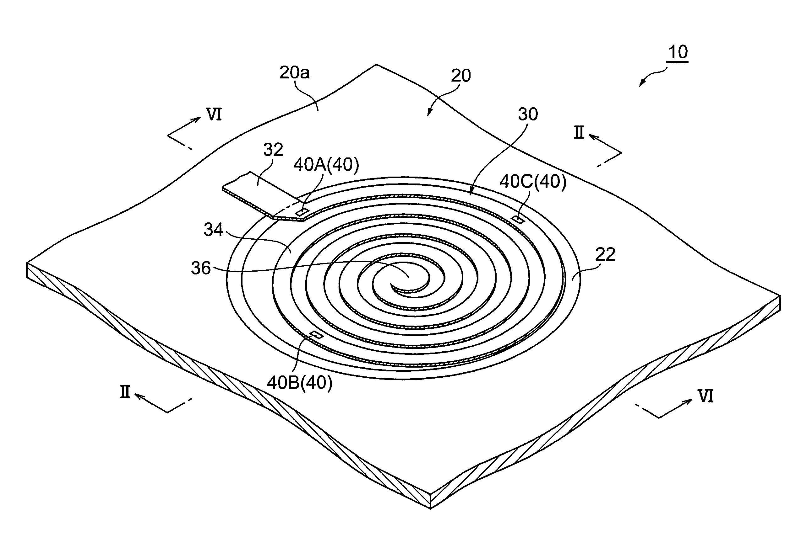 Sensing unit and method of making same