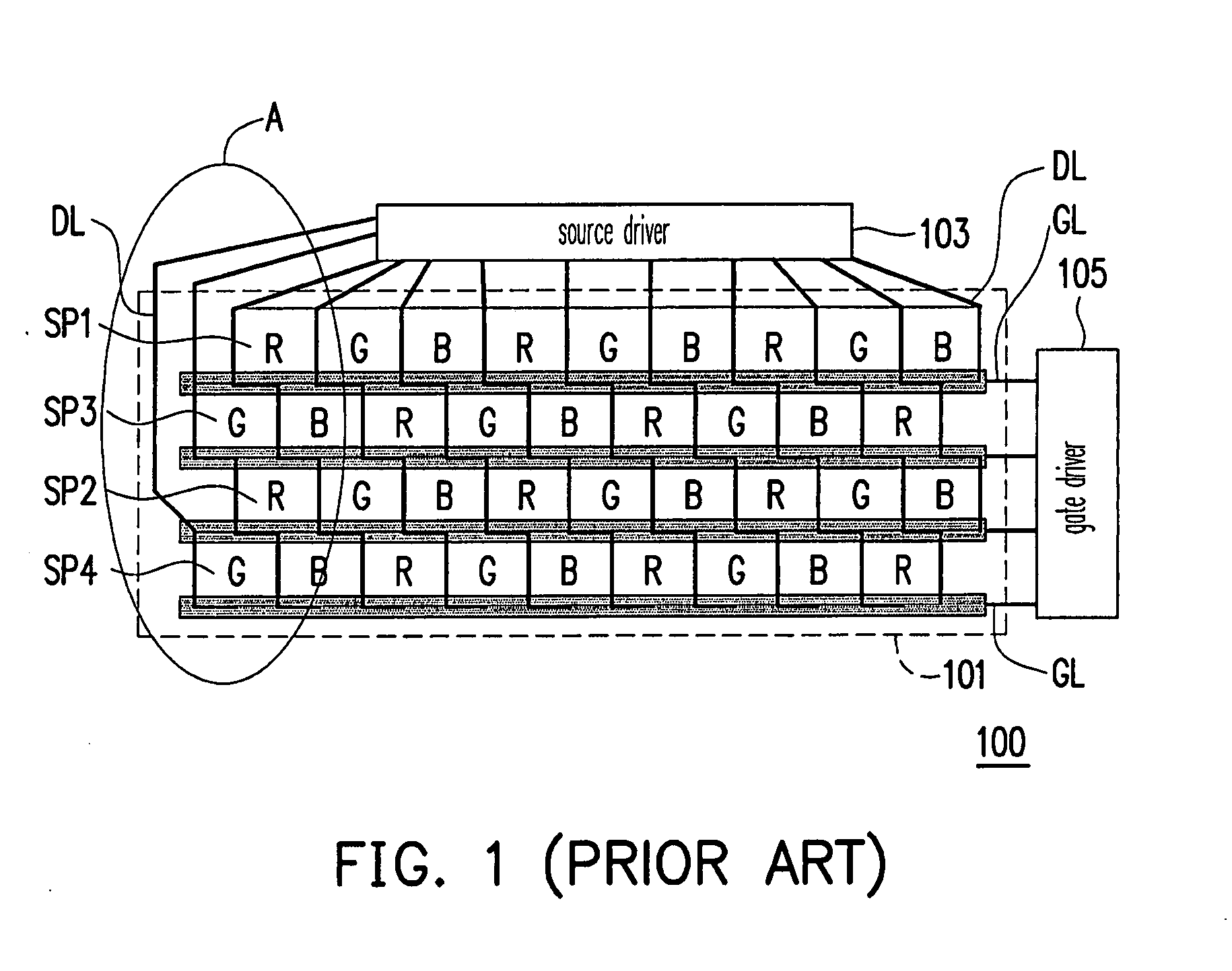 Pixel array and display panel applying the same