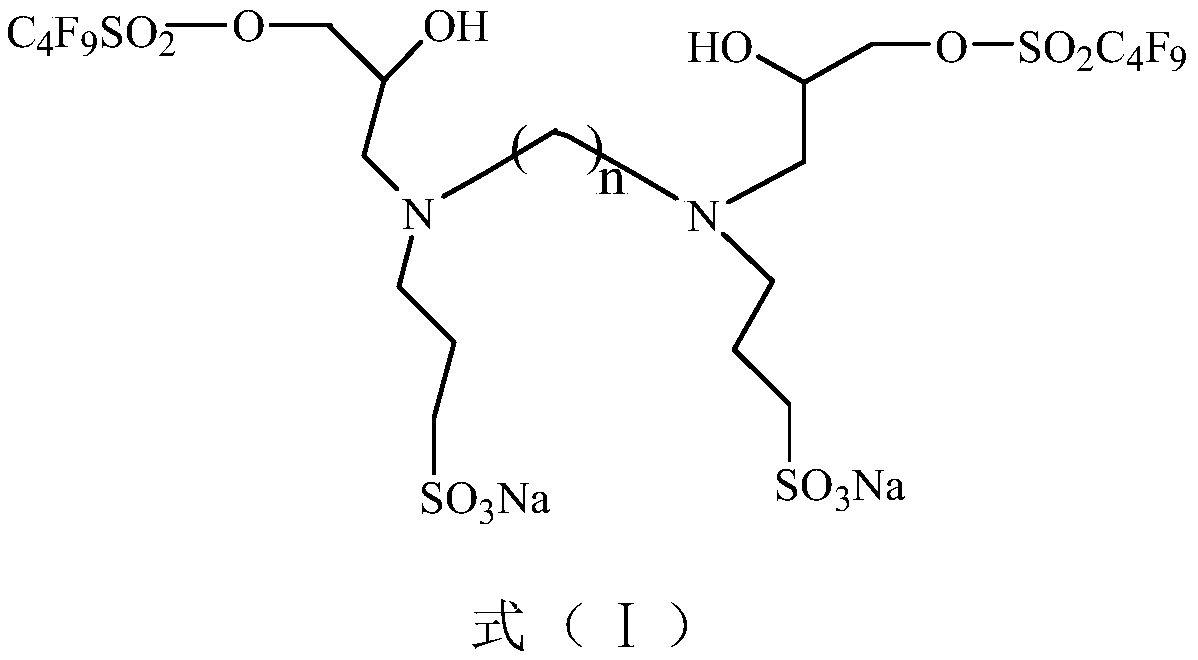 Aqueous film-forming foam fire extinguishing agent based on c4 twinned fluorosurfactant