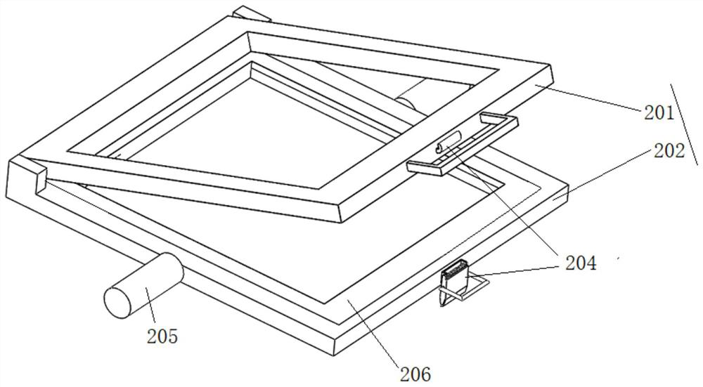 Cleaning device for process air conditioner filter screen