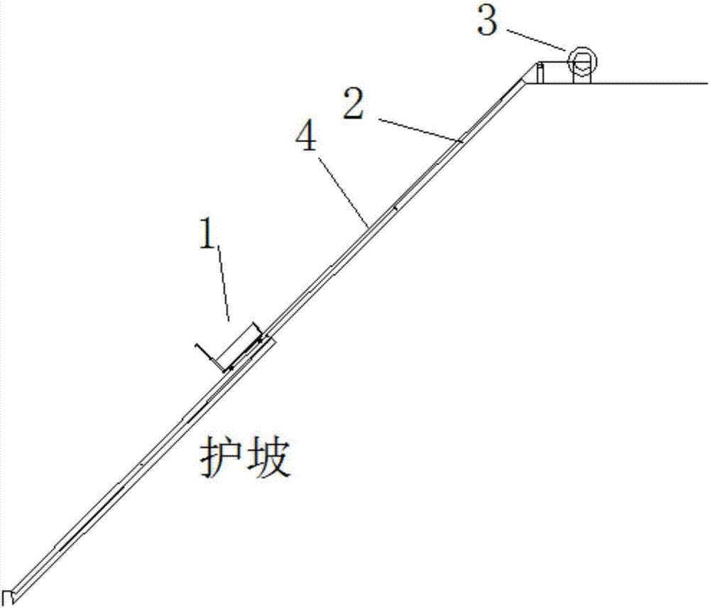 Handling equipment and handling method of revetment building block