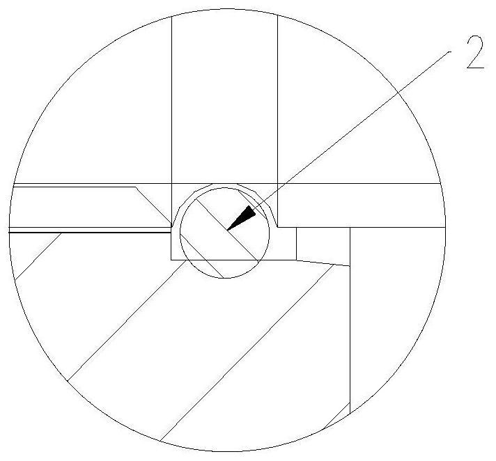 Helical gear side reducer arrangement structure