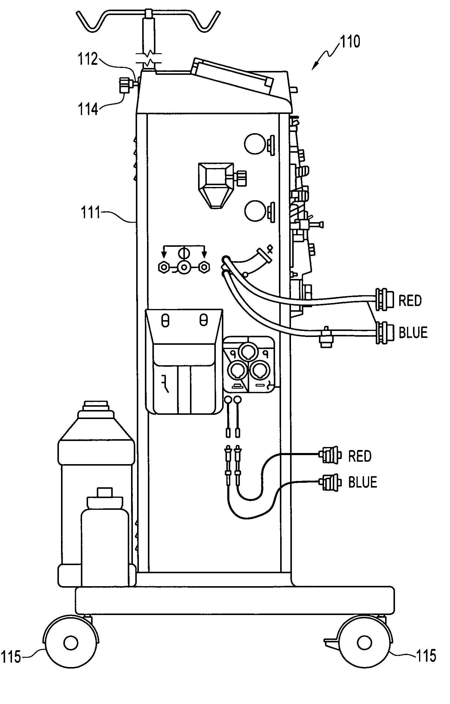 Multiple wireless sensors for dialysis application