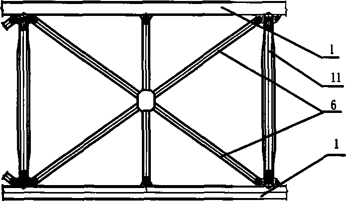 Multi-node integral installation method for steel truss beam