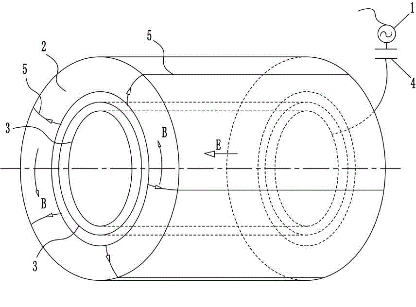 Tubular coil coupler structure