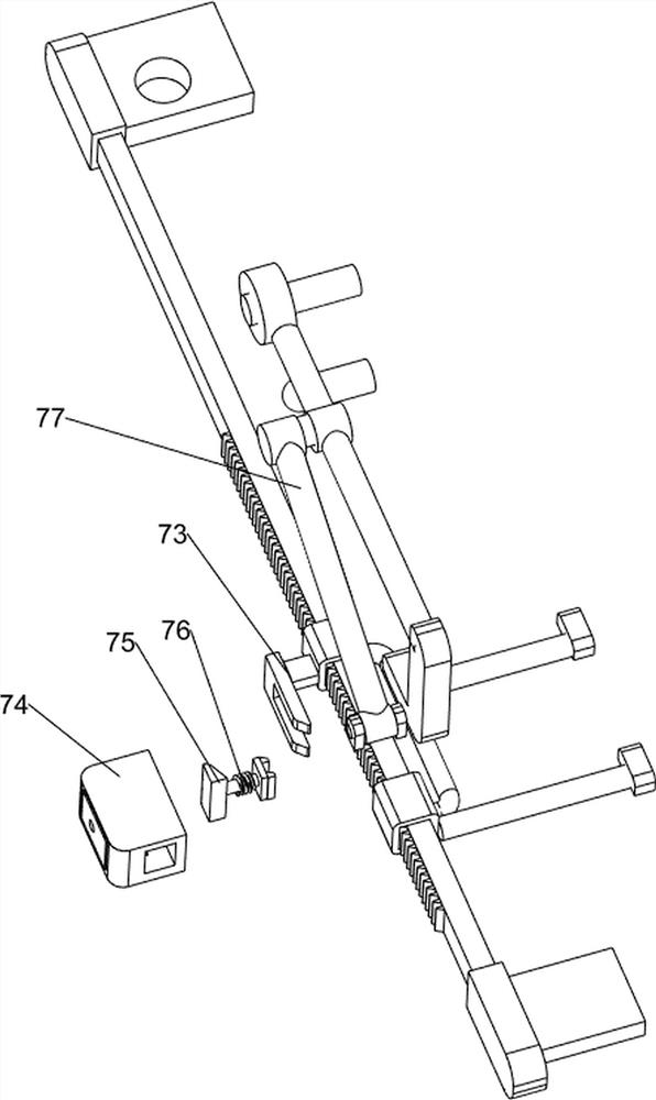 A kind of assisted rising hospital bed for obstetrics and gynecology