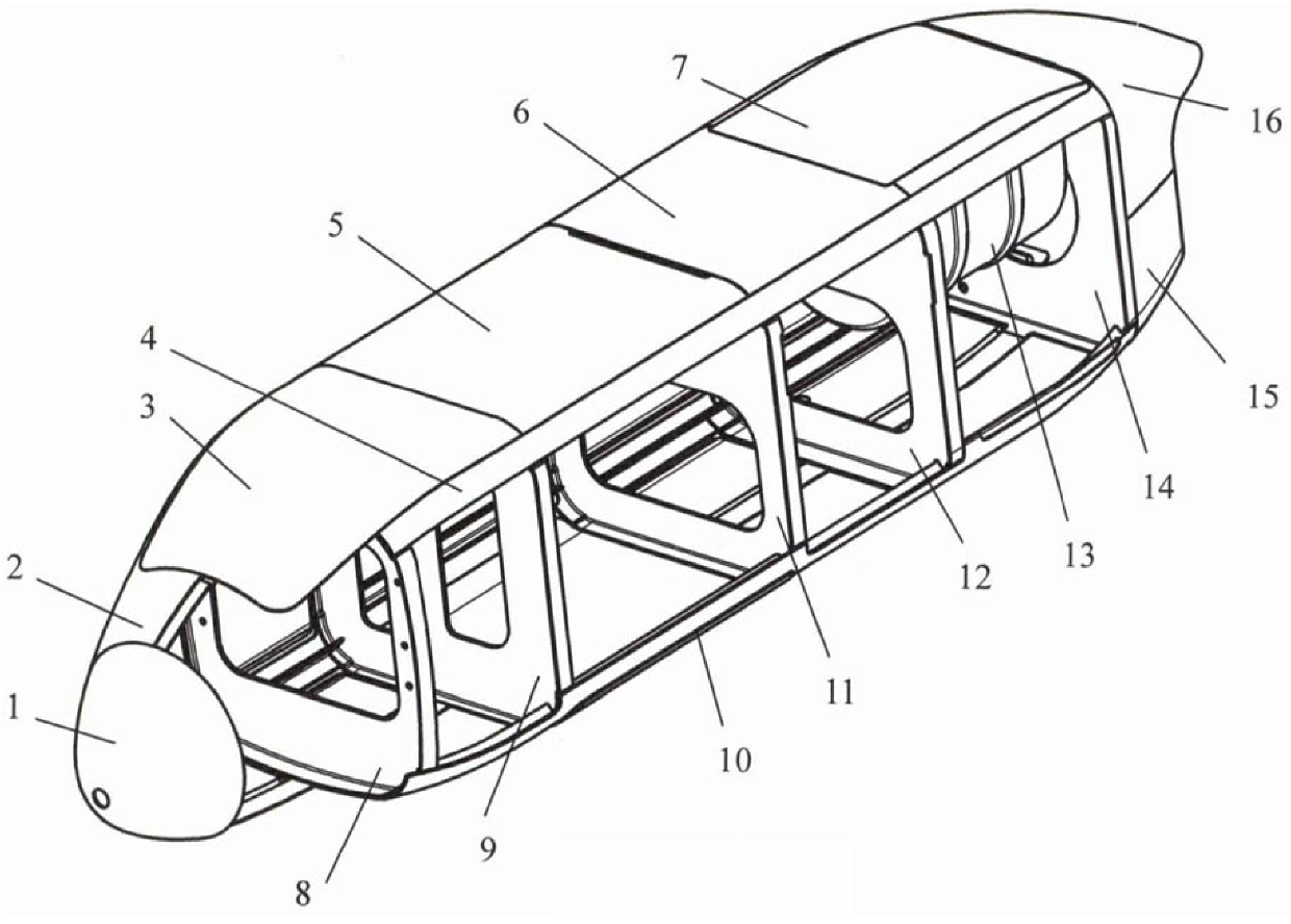 small drone body