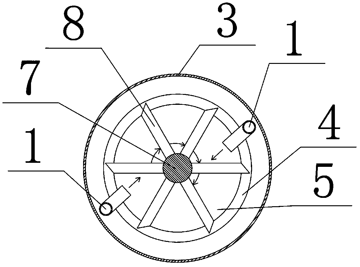 Quick blocking grouting nozzle and grouting method for large-depth water leakage of dam