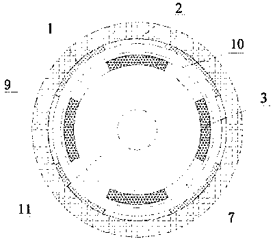 Two-phase air core compensation pulse generator and method for realizing pulse discharge thereof