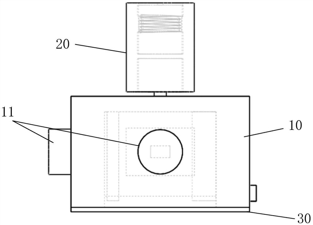 Self-balancing wall surface laser coordinatograph