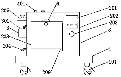 Textile fabric color fastness to washing detection machine and detection method