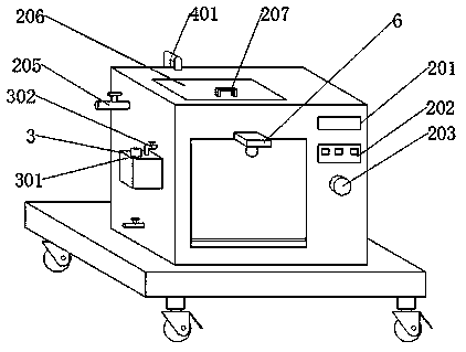 Textile fabric color fastness to washing detection machine and detection method