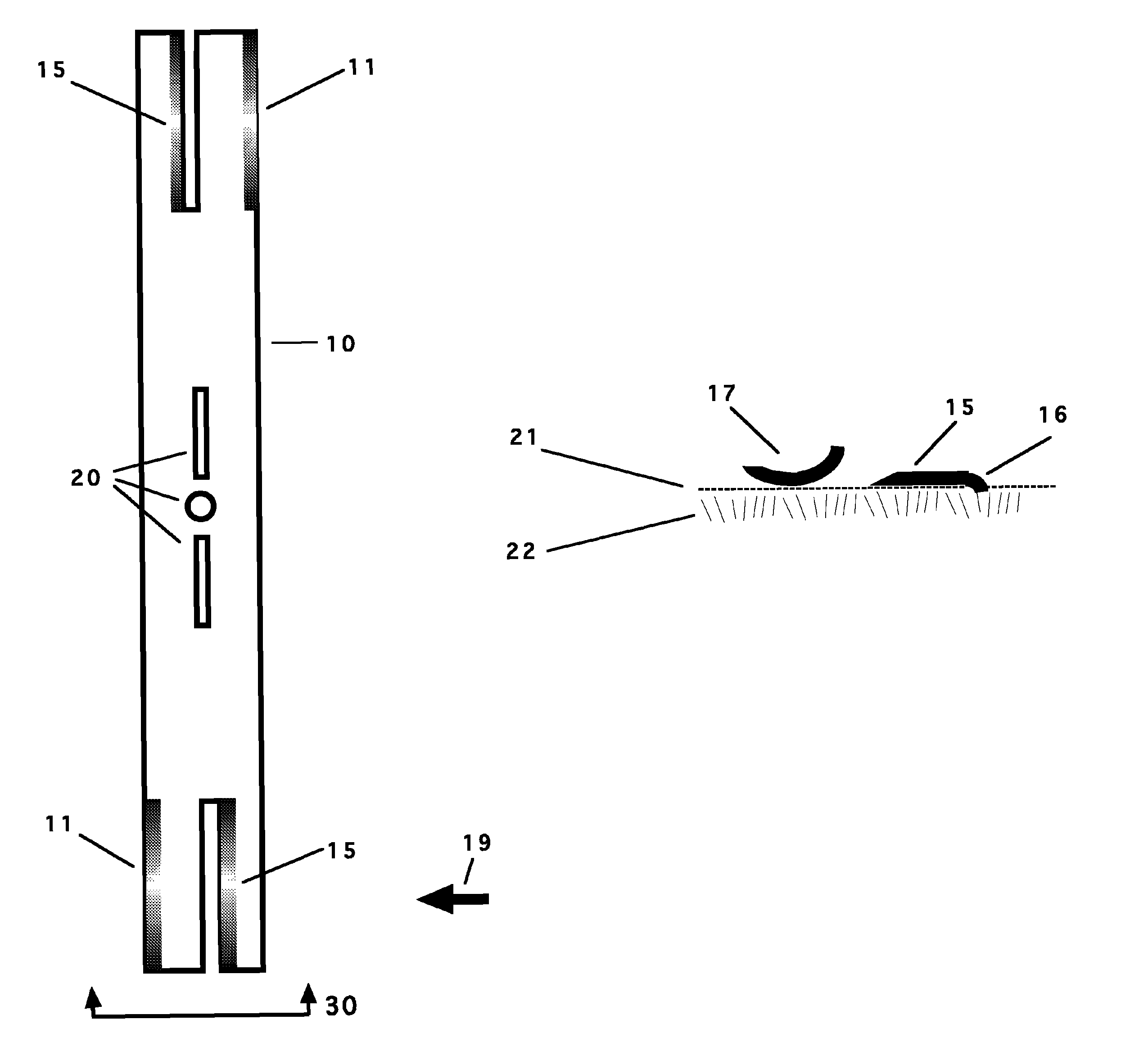 Rotary mower blade integrating aerodynamic elements